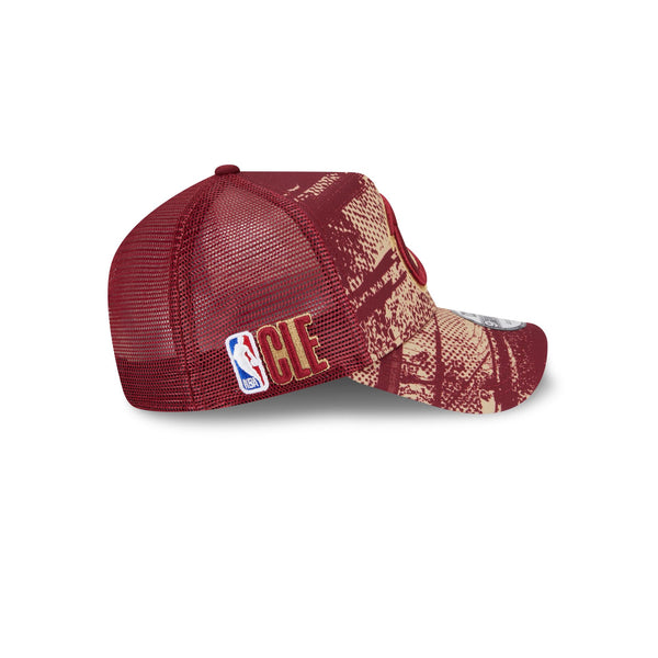 Cleveland Cavaliers NBA Tip Off '24 9FORTY A-Frame Trucker