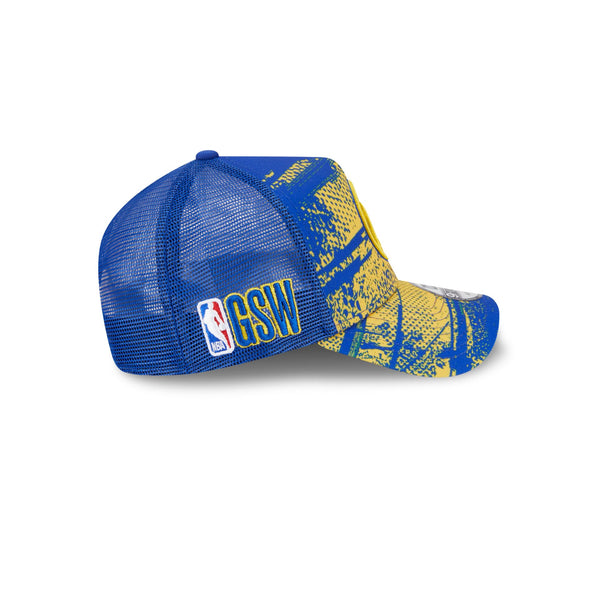 Golden State Warriors NBA Tip Off '24 9FORTY A-Frame Trucker