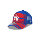 Philadelphia 76ers NBA Tip Off '24 9FORTY A-Frame Trucker