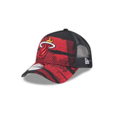 Miami Heat NBA Tip Off '24 9FORTY A-Frame Trucker