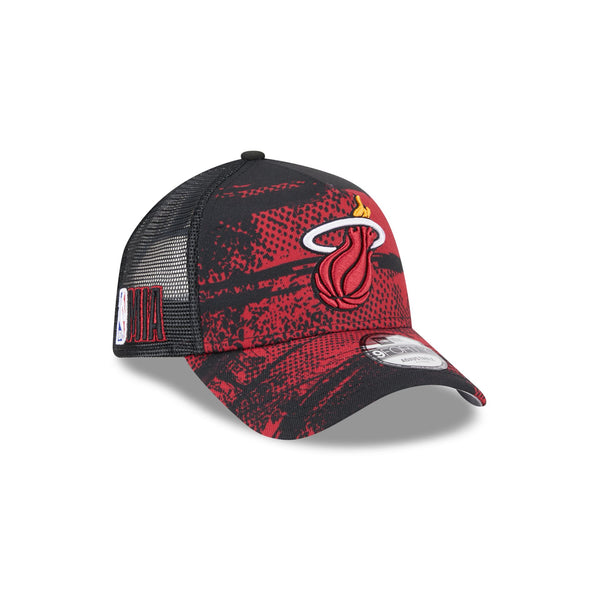 Miami Heat NBA Tip Off '24 9FORTY A-Frame Trucker