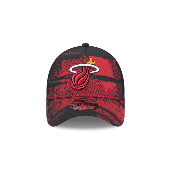 Miami Heat NBA Tip Off '24 9FORTY A-Frame Trucker