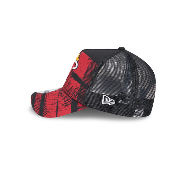 Miami Heat NBA Tip Off '24 9FORTY A-Frame Trucker