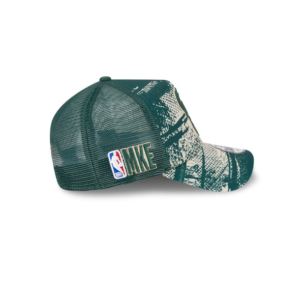 Milwaukee Bucks NBA Tip Off '24 9FORTY A-Frame Trucker