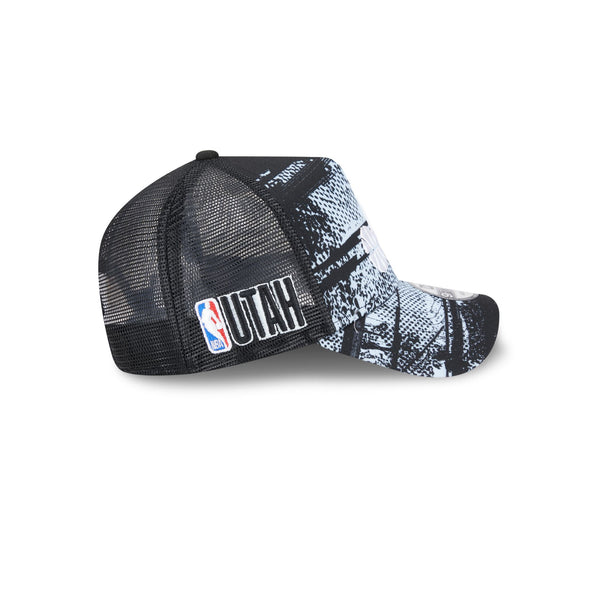 Utah Jazz NBA Tip Off '24 9FORTY A-Frame Trucker