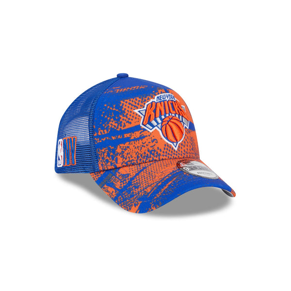 New York Knicks NBA Tip Off '24 9FORTY A-Frame Trucker