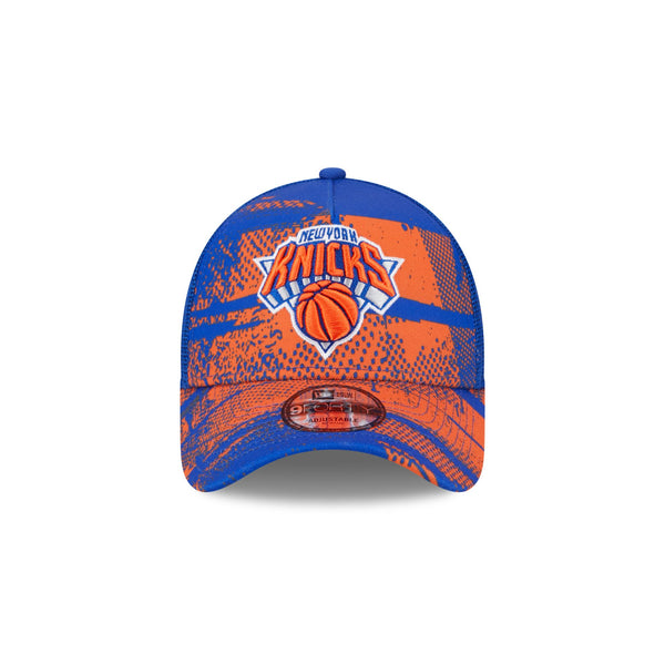 New York Knicks NBA Tip Off '24 9FORTY A-Frame Trucker