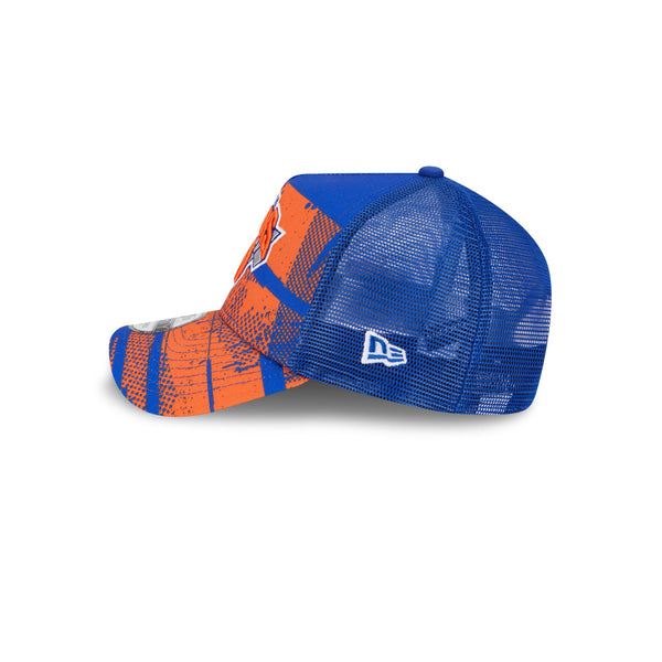 New York Knicks NBA Tip Off '24 9FORTY A-Frame Trucker