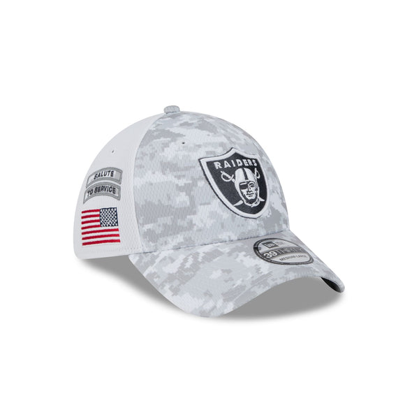 Las Vegas Raiders Salute to Service 39THIRTY Fitted