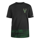 Milwaukee Bucks NBA Tip Off '24 Black T-Shirt