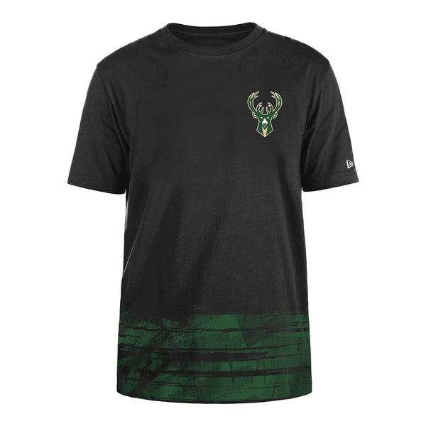 Milwaukee Bucks NBA Tip Off '24 Black T-Shirt