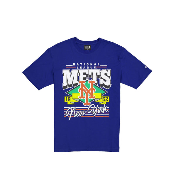 New York Mets Washed Essentials Blue T-Shirt