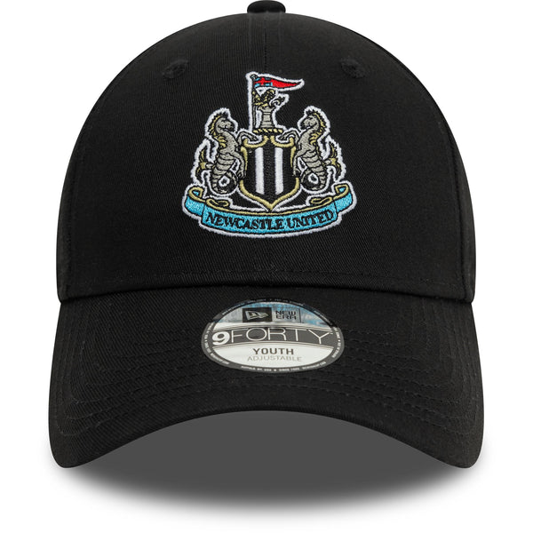 Newcastle United Core Black Kids 9FORTY Adjustable