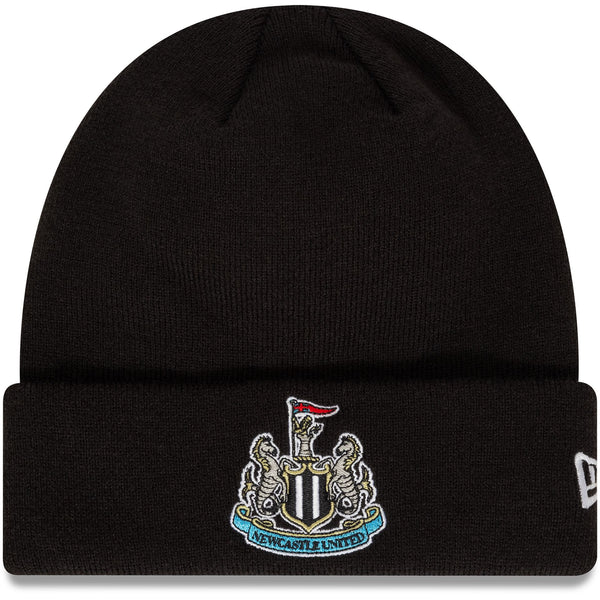 Newcastle United Core Black Cuff Beanie