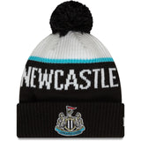 Newcastle United Black Sport Pom Beanie