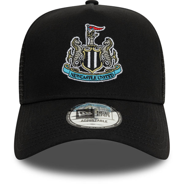 Newcastle United Core Black 9FORTY A-Frame Trucker