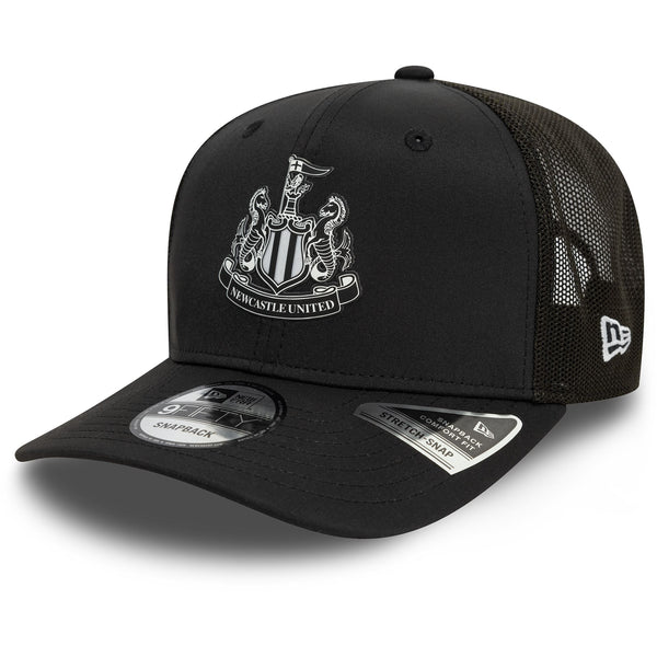 Newcastle United Monochrome Black 9FIFTY Stretch Snap