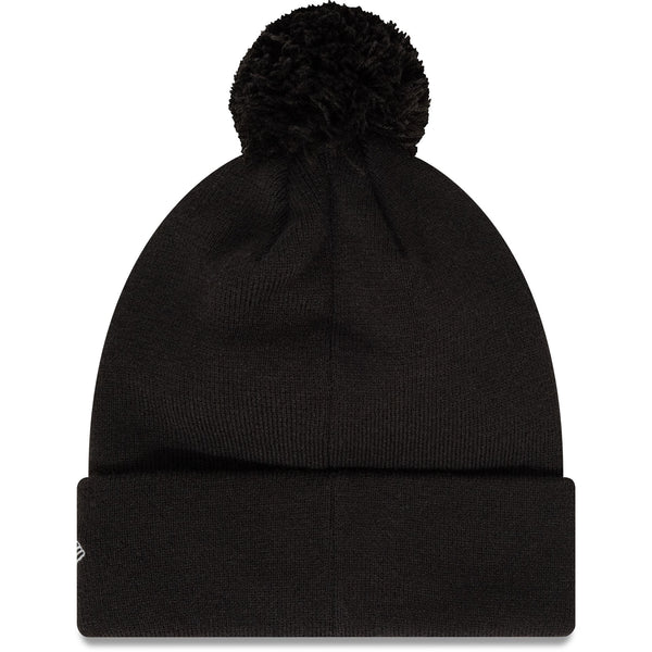 Newcastle United Monochrome Black Pom Beanie