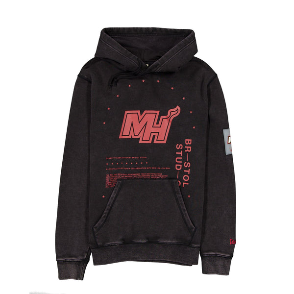 Miami Heat Bristol Studio Dynasty Edition Black Hoodie