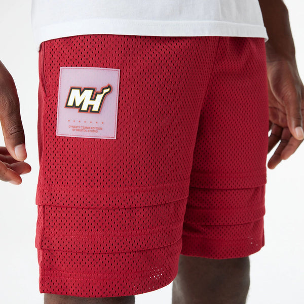 Miami Heat Bristol Studio Dynasty Edition Red Shorts