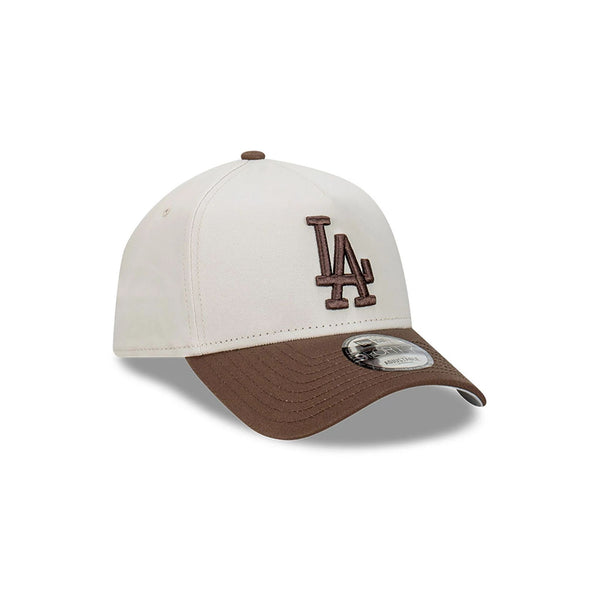 Los Angeles Dodgers Vintage Stone Walnut 9FORTY A-Frame Snapback