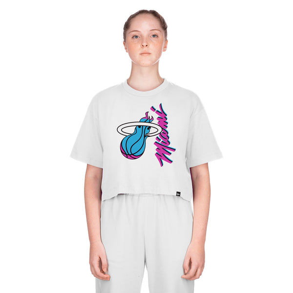 Miami Heat NBA City Edition '24 Womens T-Shirt