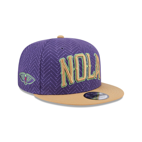 New Orleans Pelicans NBA City Edition '24 Alt 9FIFTY Snapback