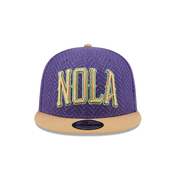 New Orleans Pelicans NBA City Edition '24 Alt 9FIFTY Snapback