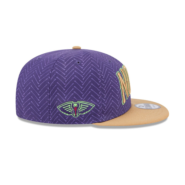 New Orleans Pelicans NBA City Edition '24 Kids 9FIFTY Snapback