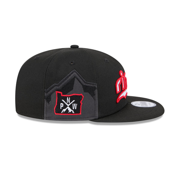 Portland Trail Blazers NBA City Edition '24 Alt 9FIFTY Snapback