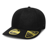 New Era Melton Wool Black Low Profile 59FIFTY Fitted