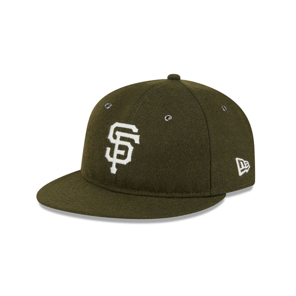 San Francisco Giants New Olive Wool 9FIFTY Retro Crown Adjustable