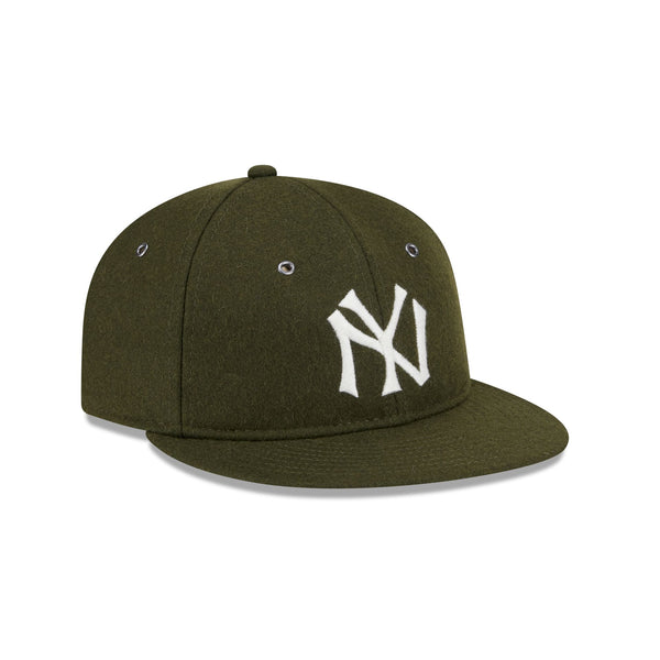 New York Yankees New Olive Wool 9FIFTY Retro Crown Adjustable