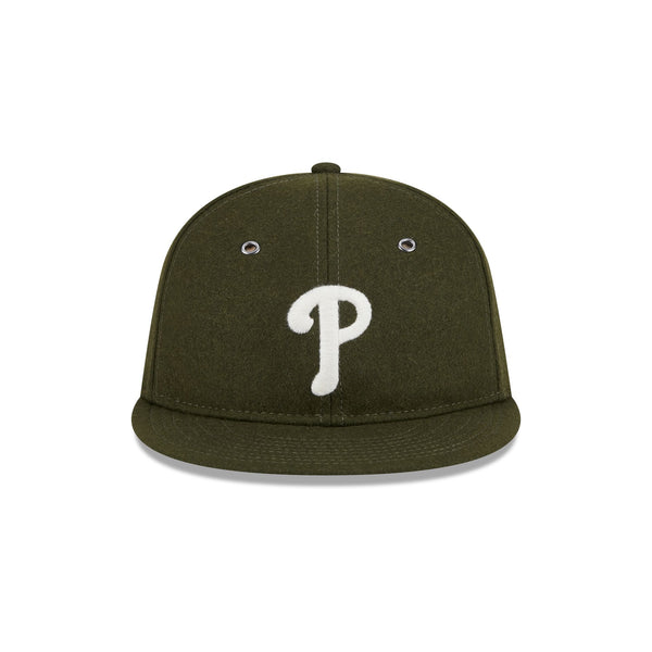 Philadelphia Phillies New Olive Wool 9FIFTY Retro Crown Adjustable