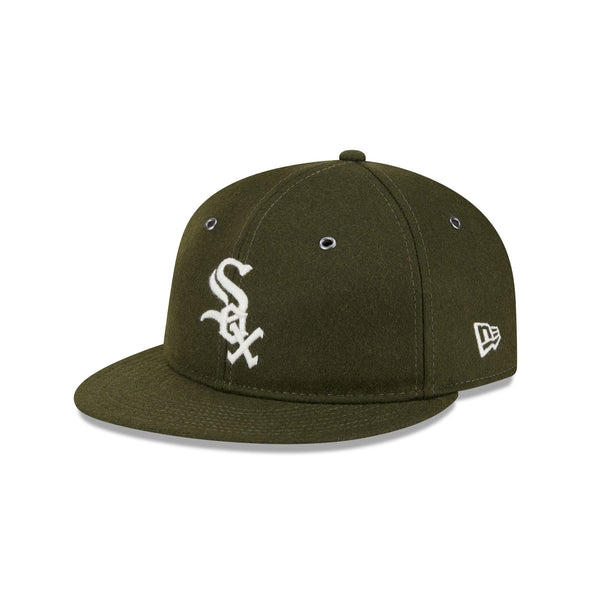 Chicago White Sox New Olive Wool 9FIFTY Retro Crown Adjustable