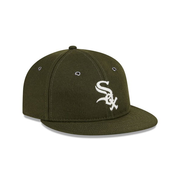 Chicago White Sox New Olive Wool 9FIFTY Retro Crown Adjustable