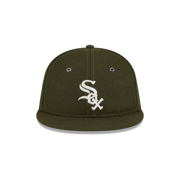 Chicago White Sox New Olive Wool 9FIFTY Retro Crown Adjustable