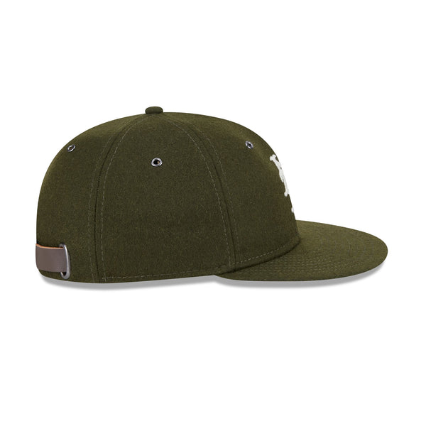 New York Mets New Olive Wool 9FIFTY Retro Crown Adjustable