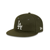 Los Angeles Dodgers New Olive Wool 9FIFTY Retro Crown Adjustable