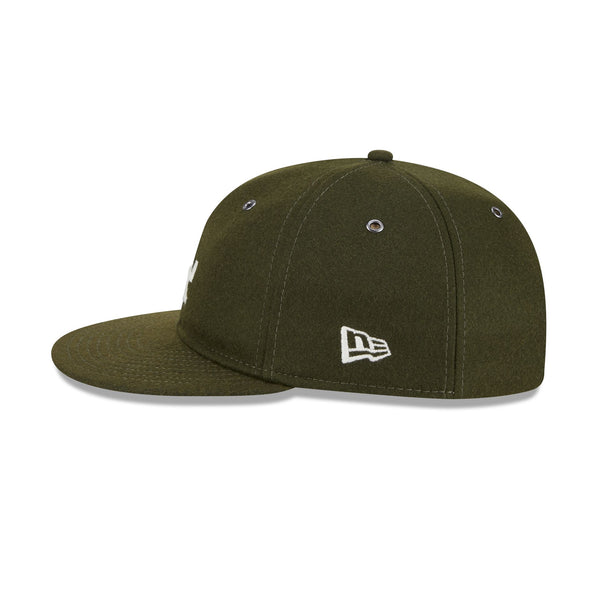 Los Angeles Dodgers New Olive Wool 9FIFTY Retro Crown Adjustable