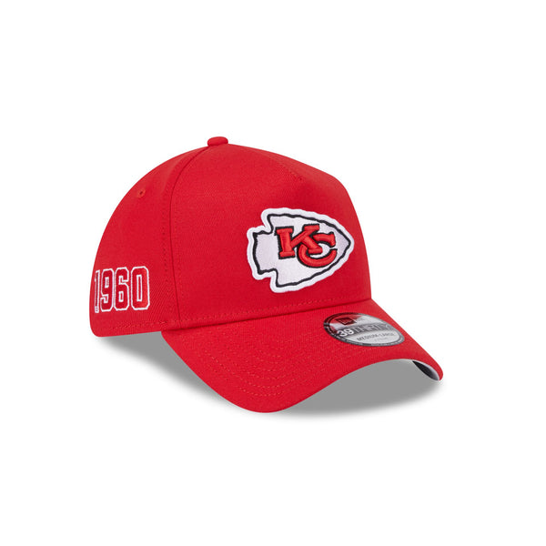 Kansas City Chiefs NFL Block Year 39THIRTY A-Frame Fitted