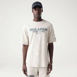 McLaren Formula 1 Team Wordmark Washed Stone T-Shirt