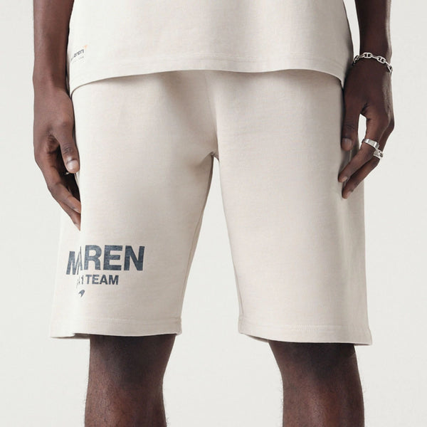 McLaren Formula 1 Team Wordmark Washed Stone Shorts