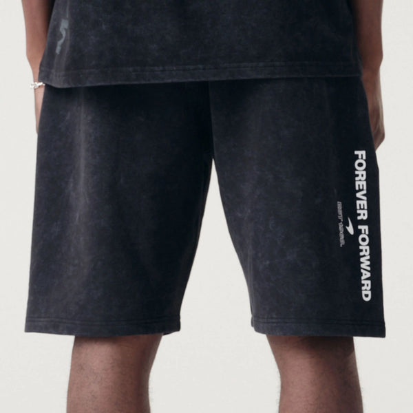 McLaren Formula 1 Team Wordmark Washed Black Shorts