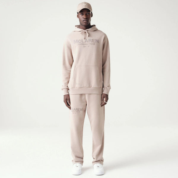 McLaren Formula 1 Team Wordmark Washed Taupe Hoodie