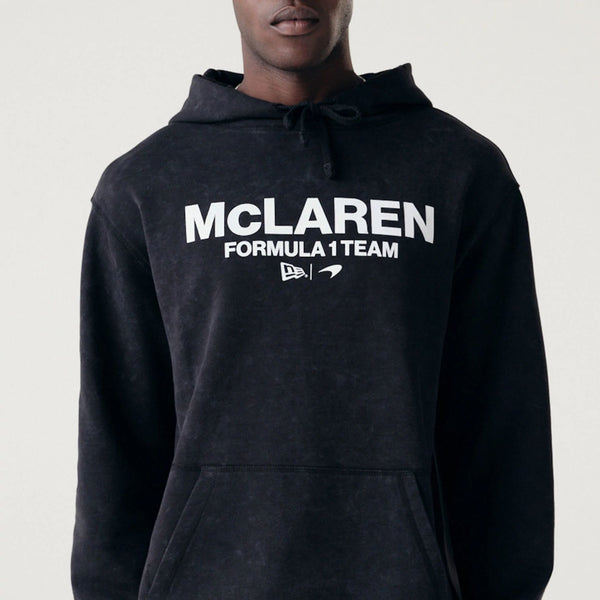 McLaren Formula 1 Team Wordmark Washed Black Hoodie