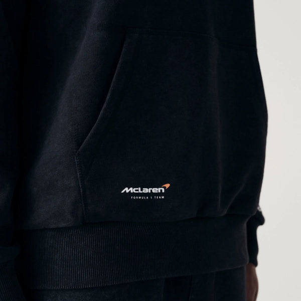 McLaren Formula 1 Team Wordmark Washed Black Hoodie