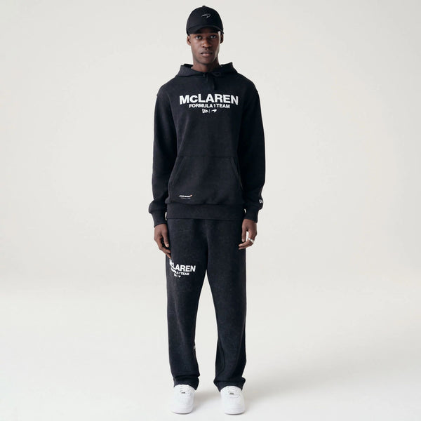 McLaren Formula 1 Team Wordmark Washed Black Hoodie