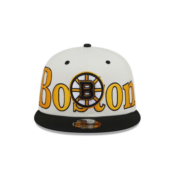 Boston Bruins Team Wordmark 9FIFTY Snapback