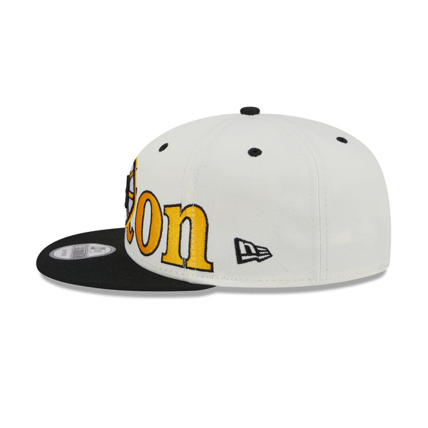 Boston Bruins Team Wordmark 9FIFTY Snapback